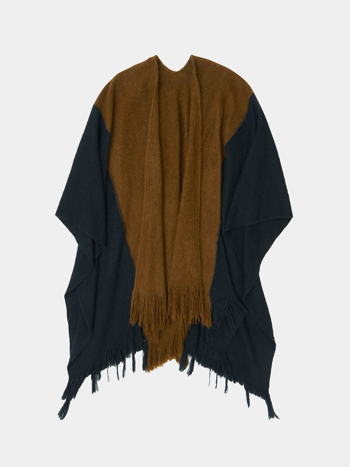 Wood Brown and Blue