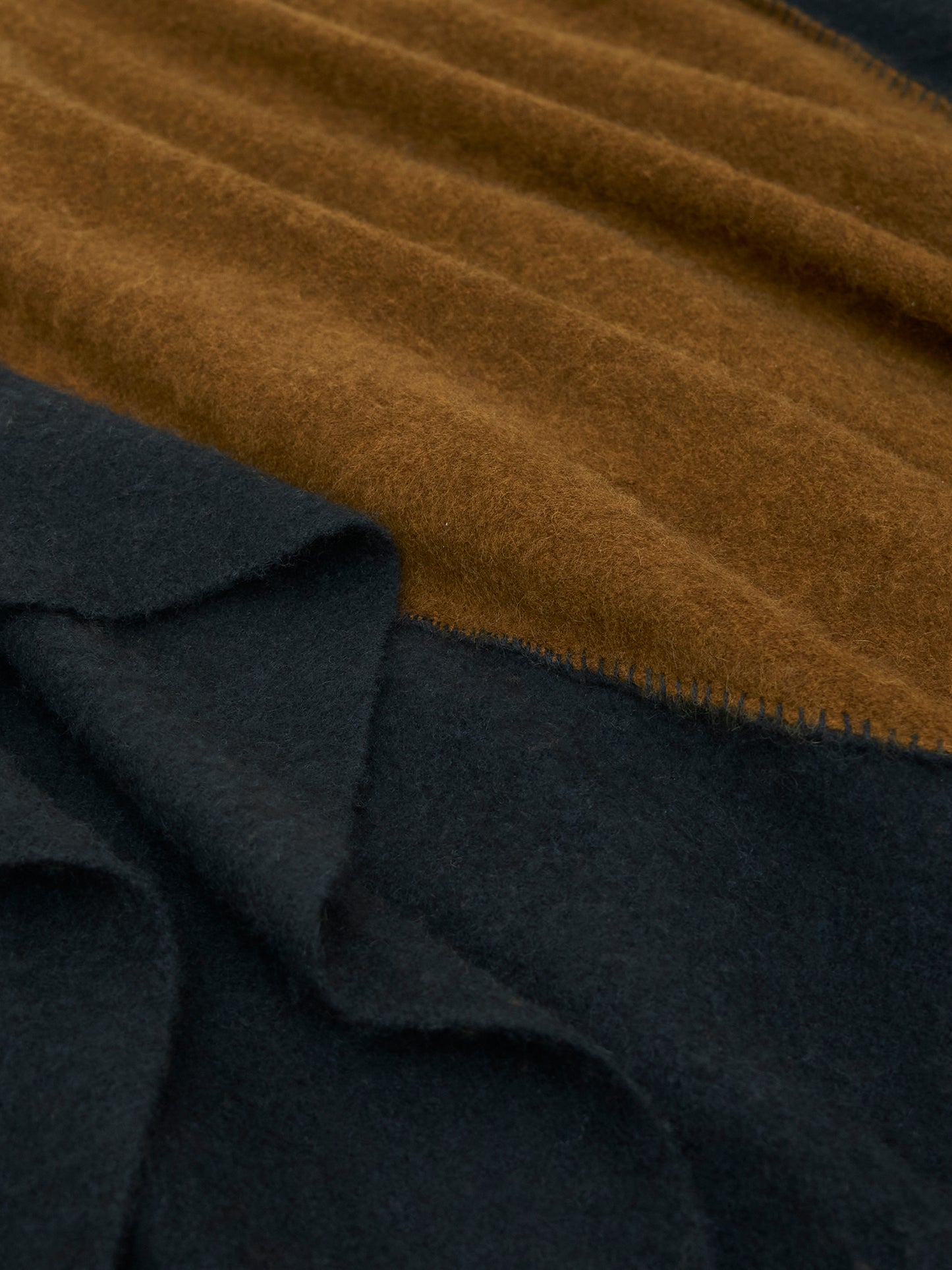 Wood Brown and Blue