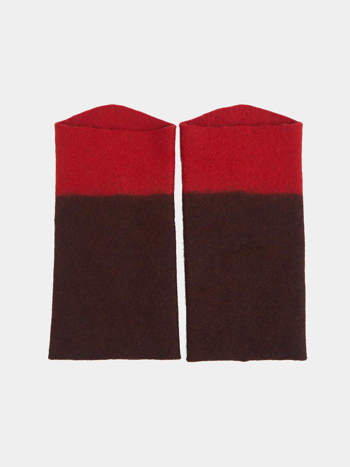 Two-Tone Felt Cuffs