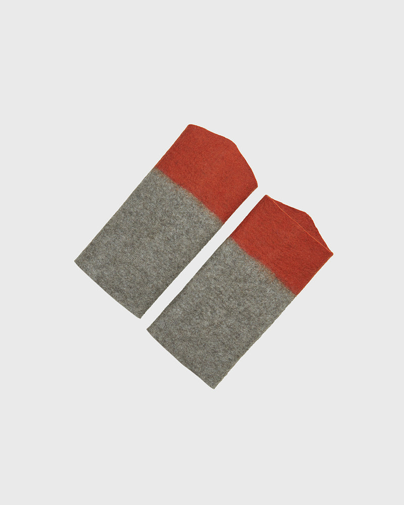 Natural Yak Grey and Orange