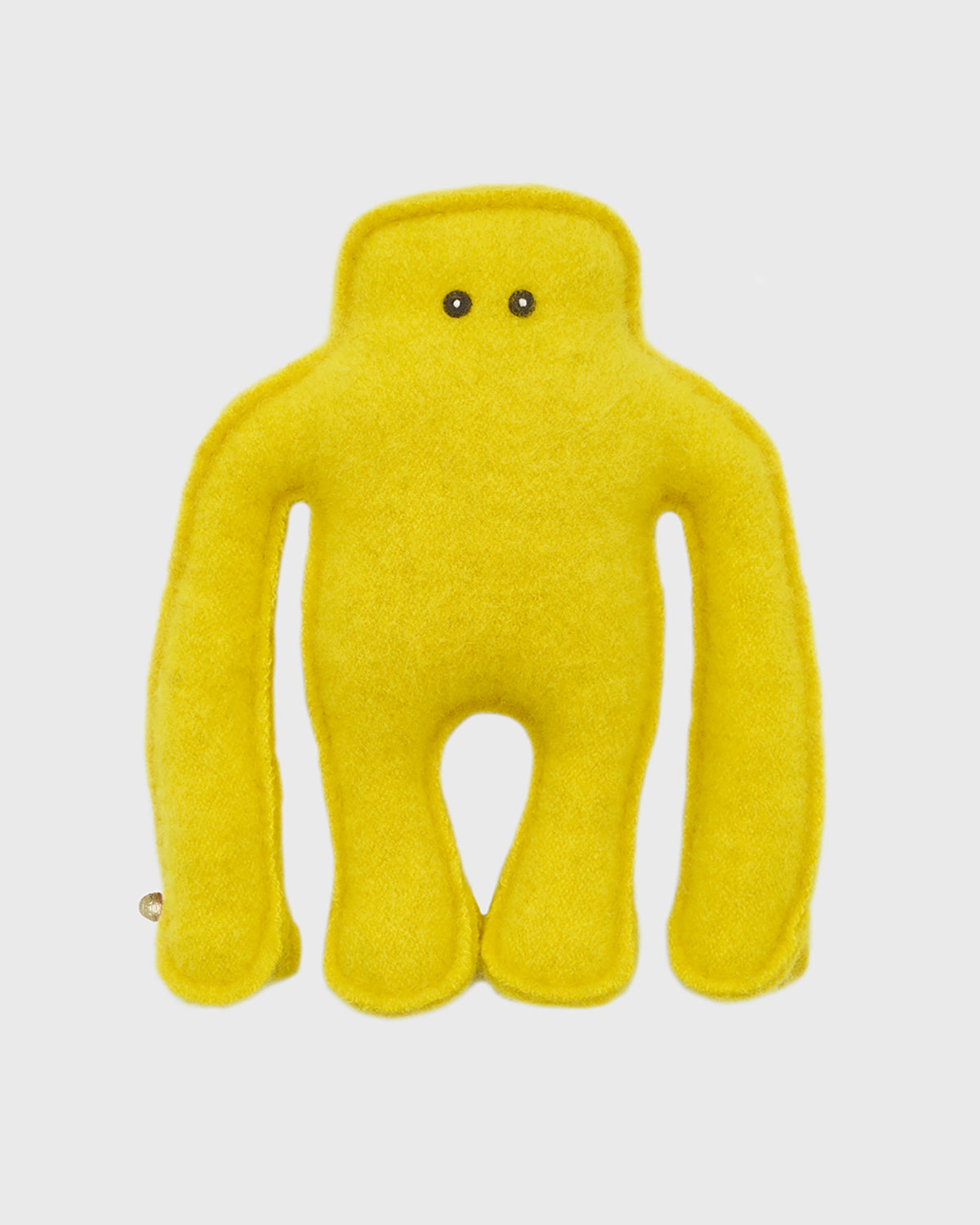 Yellow Yeti Toy. Ethically made toys from Norlha Atelier