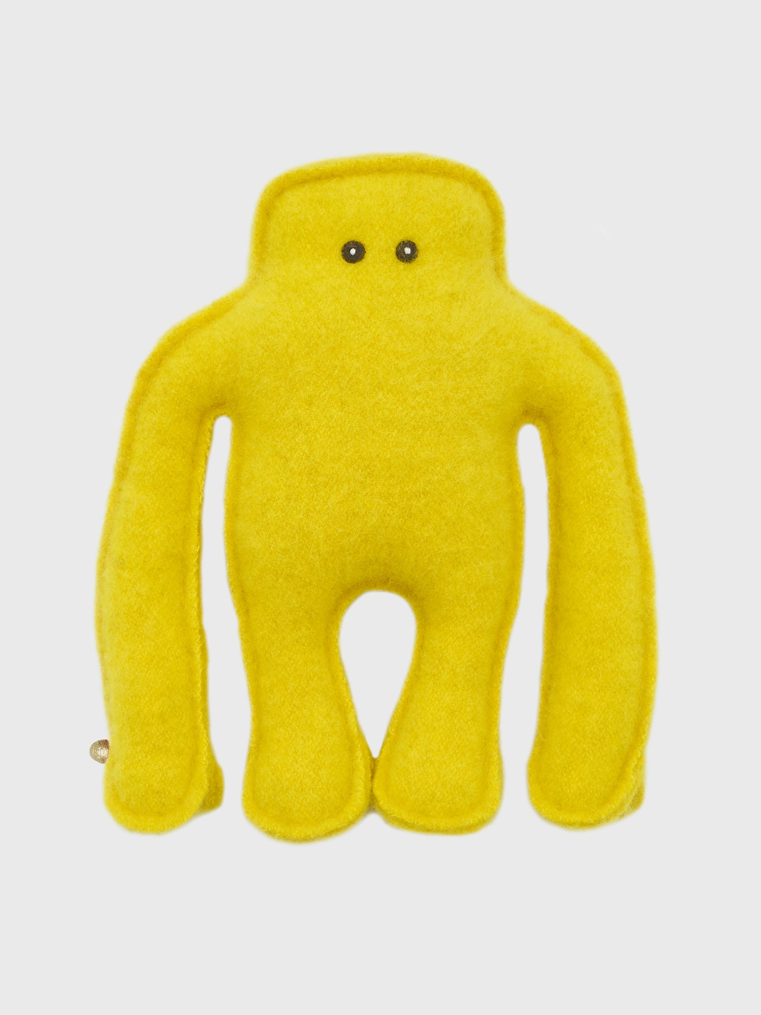 Yellow Yeti Toy. Ethically made toys from Norlha Atelier
