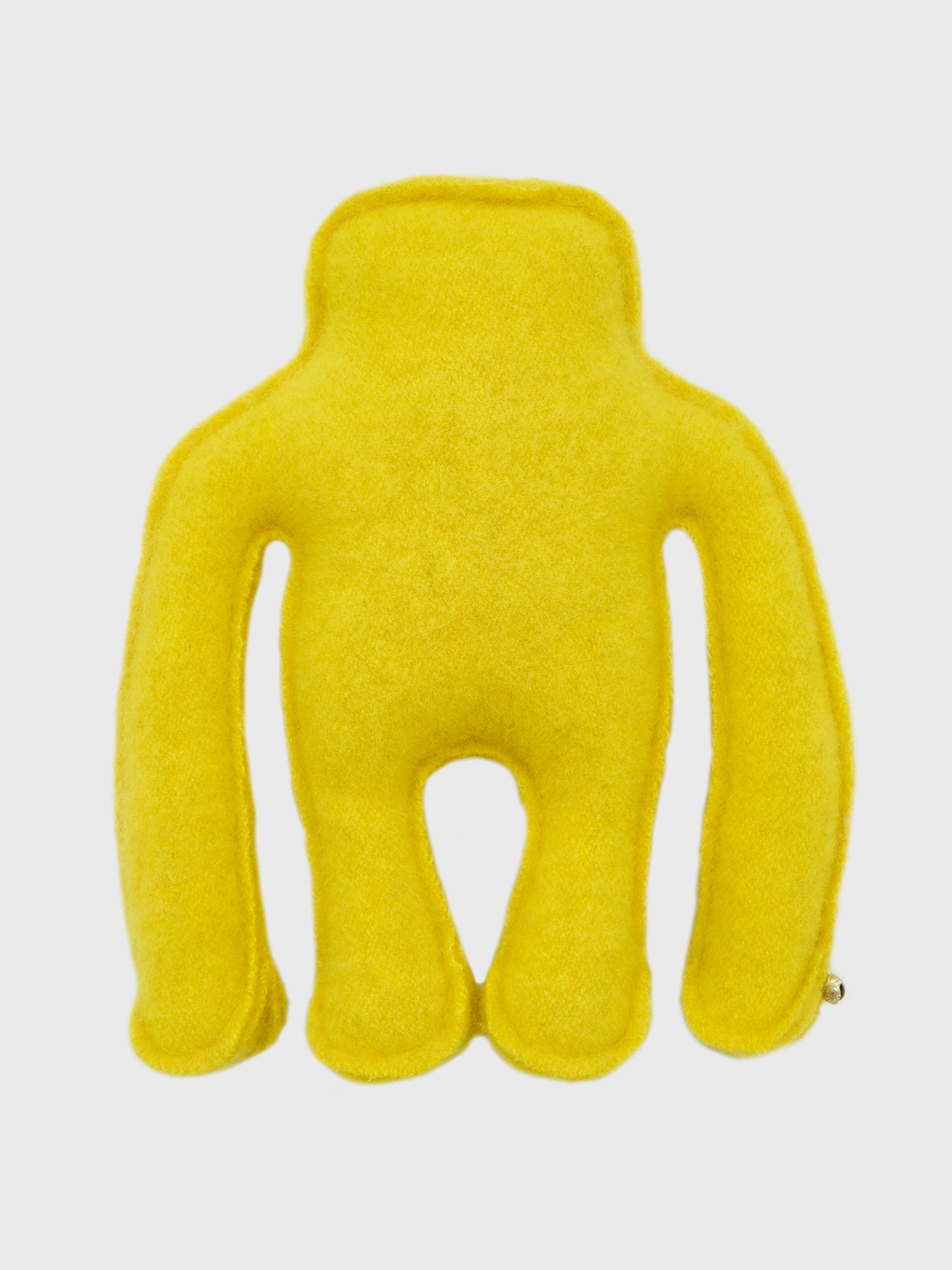 Yellow Yeti Toy. Ethically made toys from Norlha Atelier