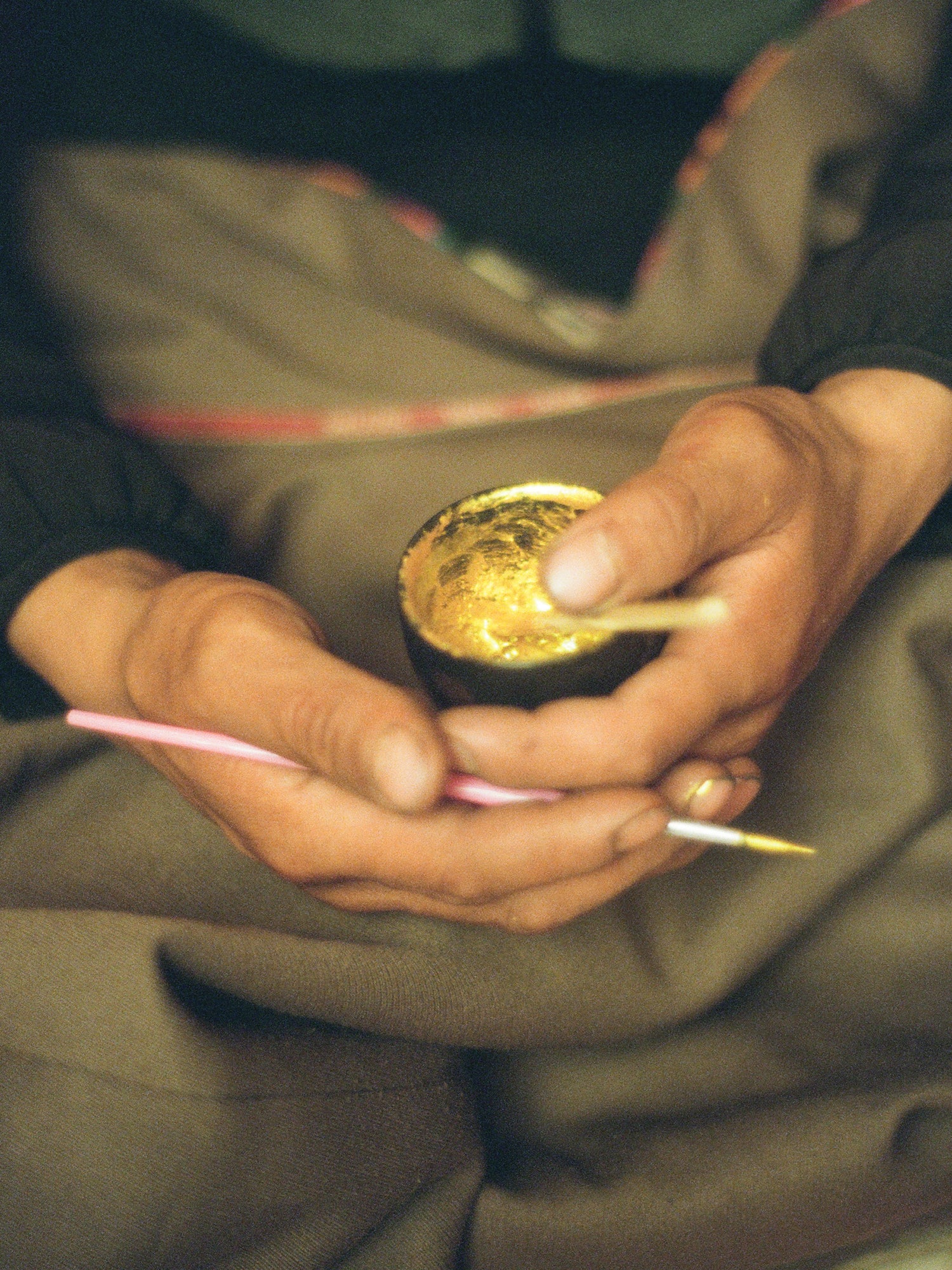 Gold and Black