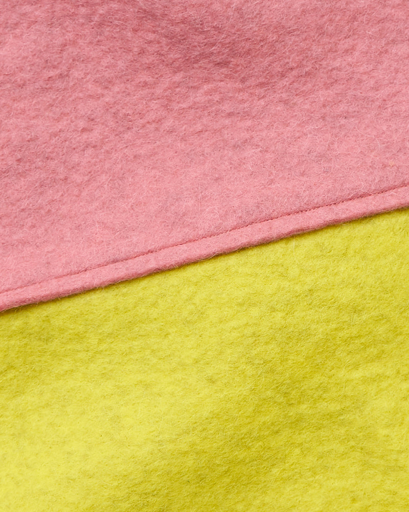 Sun Yellow and Rosy Pink
